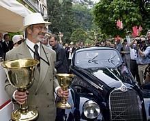 Coppa d'Oro Villa d'Este, Jon Shirley, Alfa Romeo 8C 2900B, 1938, Concorso d'Eléganza Villa d'Este 2009 (04/2009)